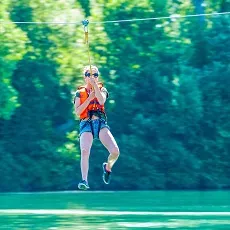 Whitewater Rafting and Ziplining in the Cetina Canyon