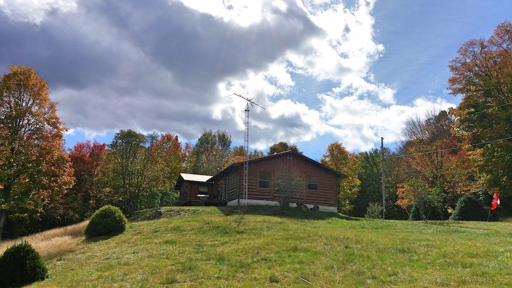 Muskoka Log Cabin With Trails