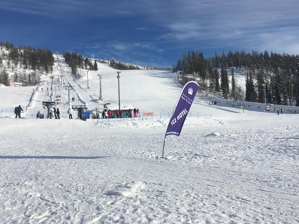 Snowlounge Aurorahut Glasigloos Icehotel