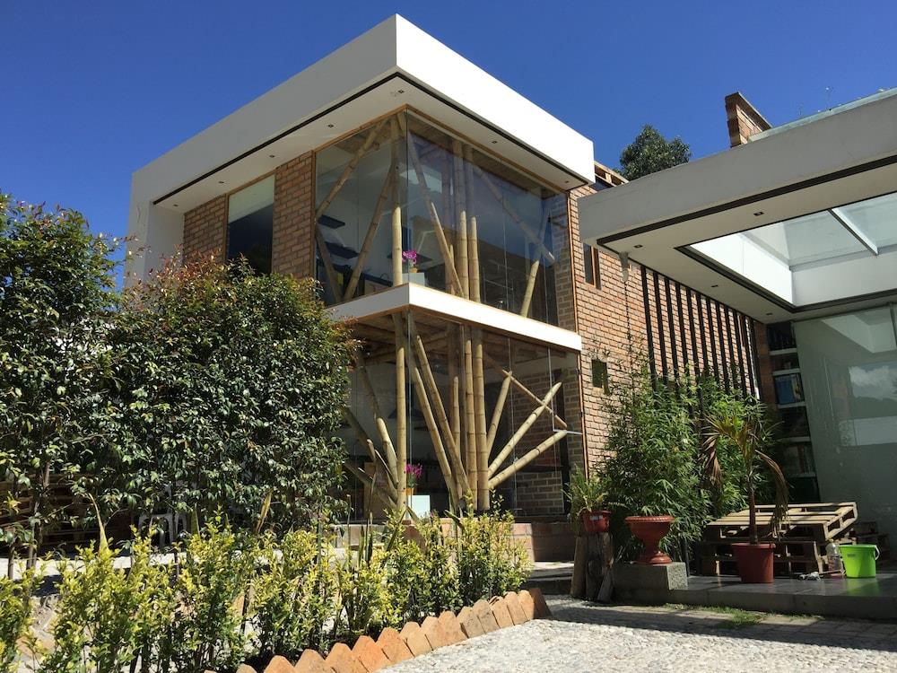 Acogedor Moderno Y Ecologico Loft De Bambu Y Ladrillo